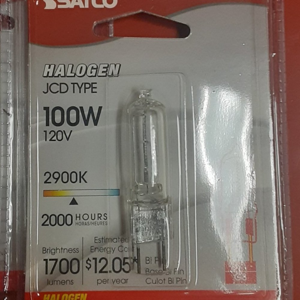 SATCO S3543 100W 120V 2900K JCD BULB